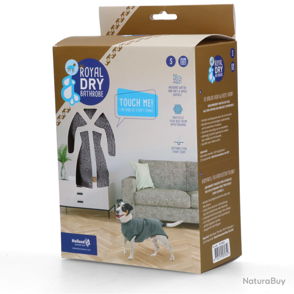Royal Dry Peignoir Pour Chiens - Ref ROYA0030 - EAN 8716759581852 - Livraison rapide