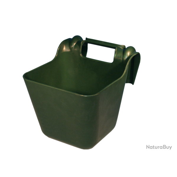OK Plast Feed Trough with plastic hooks 14 l - Ref VOERB01E - EAN 5703414113032 - Ok-Plast