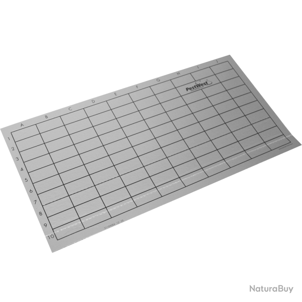PestWest Qualis Glue Plate Cardboard 6 pieces - Ref PEST125226 - EAN 5055436704973 - Livraison rapid