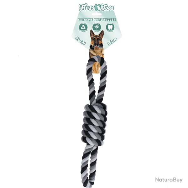 Floss Toss Dental Rope - Ref FLOS0020 - EAN 8716759629530 - Floss Toss Natural Dental Ropes