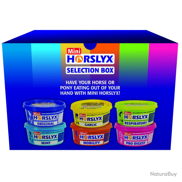 Horslyx Mini Selection Box - Ref HORSL020 - EAN 5060050112561 - Livraison rapide