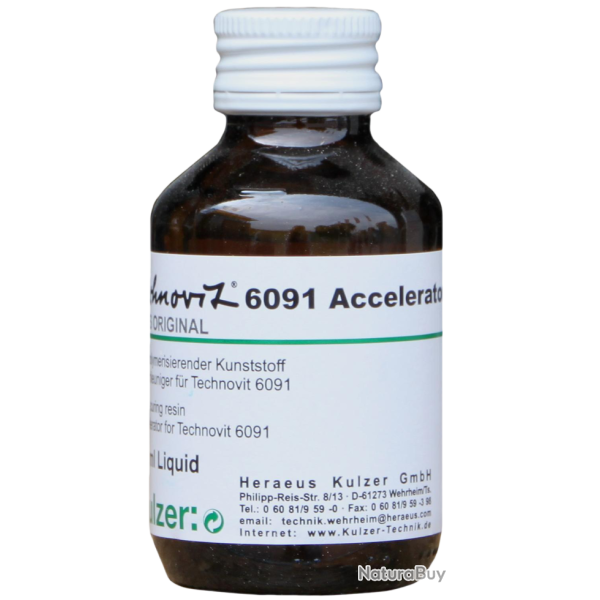 Technovit 6091 Accelerator - Ref TECH0002C - EAN 4018653162323 - Kulzer Technovit