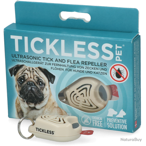 Tickless Pet minimum 6-month protection - Ref TICK101BE - EAN 5999566451010 - Livraison rapide
