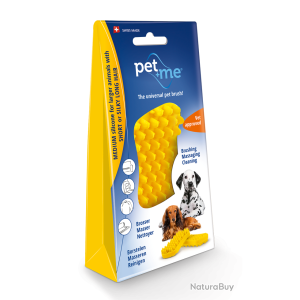 Pet+Me Dog Hair Brush - Ref PETM007 - EAN 7640157920030 - Pet + Me