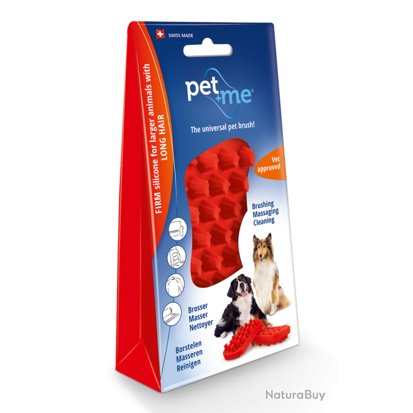 Pet+Me Dog Hair Brush - Ref PETM009 - EAN 7640157920047 - Pet + Me