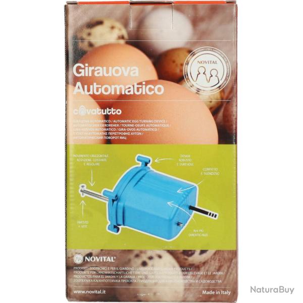 Covatutto Automatic Egg Turning Device - Ref BROE019 - EAN 8010213969812 - Livraison rapide