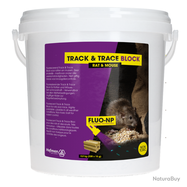 Track & Trace Block Fluo-NP - Ref TRAC04800 - EAN 8716759609402 - Livraison rapide
