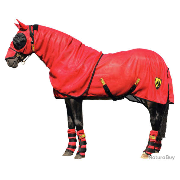Horse Armor Knockdown Fly Blanket - Ref KNOC00191 - EAN 8716759571242 - Livraison rapide