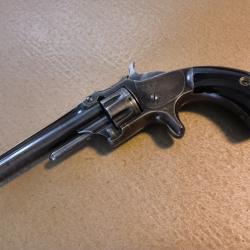 REVOLVER SMITH ET WESSON 1er MODELE 3&egrave;me ISSUE CALIBRE 22 SHORT