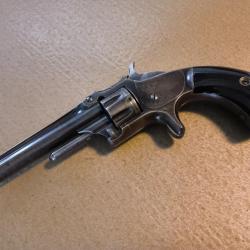REVOLVER SMITH ET WESSON 1er MODELE 3&egrave;me ISSUE CALIBRE 22 SHORT