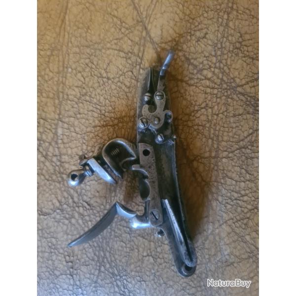 Platine silex fusil de chasse d�but 19�me
