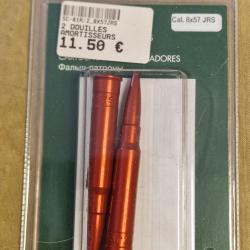 Douille amortisseur anodis&eacute;e (x2) cal. 8x57 JRS Stil Crin HILMAR SUPER DESTOCK !!!