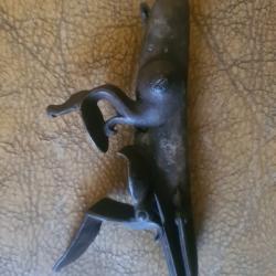 Tr&egrave;s belle platine silex gauche pour fusil de chasse