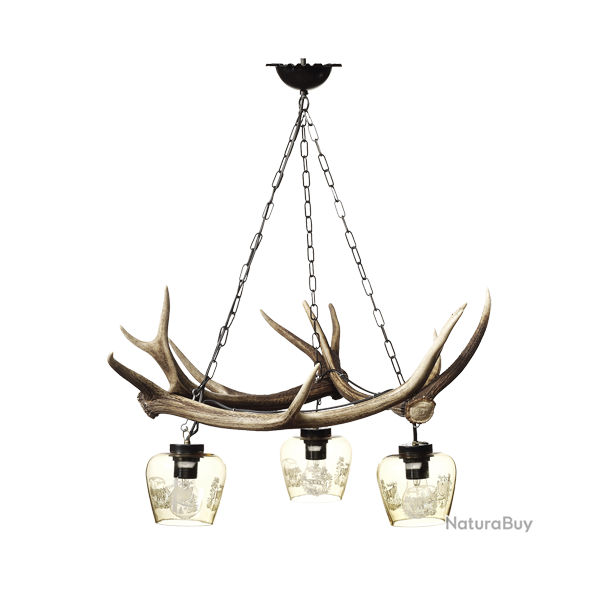 Lustre - Ref 11120-01 - Cadeau th�me chasse