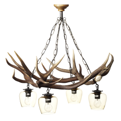 Lustre - Ref 11128-01 - Cadeau th&egrave;me chasse