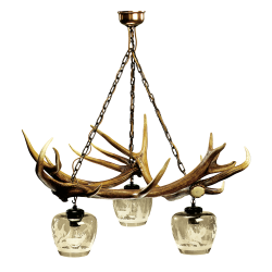 Lustre - Ref 11132-01 - Cadeau th&egrave;me chasse