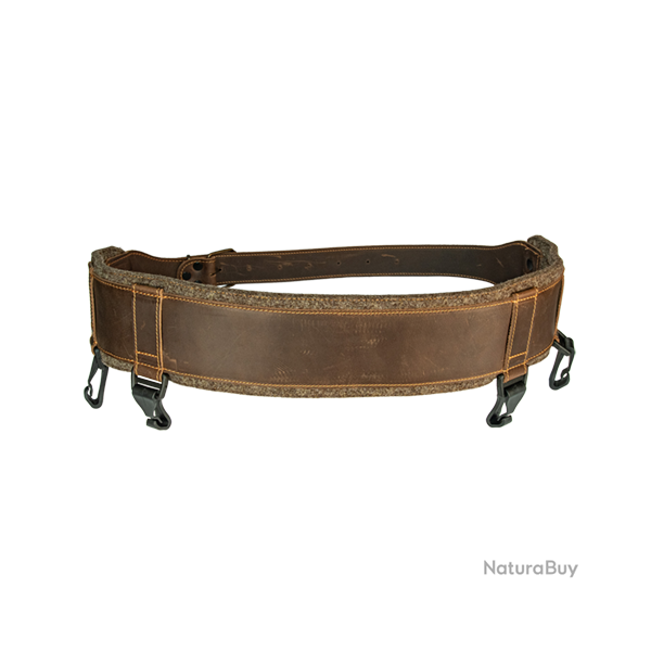 Ceinturon d'�quipement en cuir Ranger avec doublure en feutre de laine - Ref 32350-21 - �quipement c