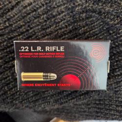 Lot de 1250 cartouches Calibre 22LR (diverses marques, subsonic)