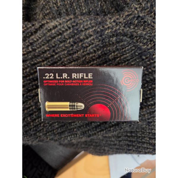 Lot de 1250 cartouches Calibre 22LR (diverses marques, subsonic)