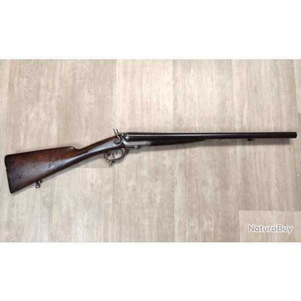 Fusil juxtapos� � chiens externes - Artisan Fran�ais - Cal 12/65 - 51 cm (Occasion)