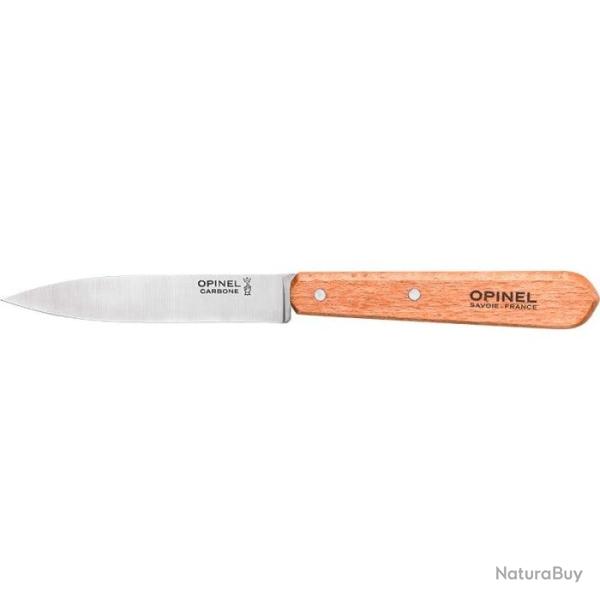 Bo�te de 2 Couteaux Opinel Carbone n�102 H�tre - Lame 100mm Default T