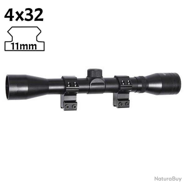 Lunette de vis�e 4x32 pour arbal�tes rail 11mm