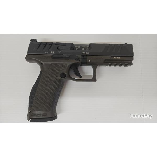 Neuf - Pistolet WALTHER GREEN (Vert) PDP FS - 4.5"- Cal 9*19
