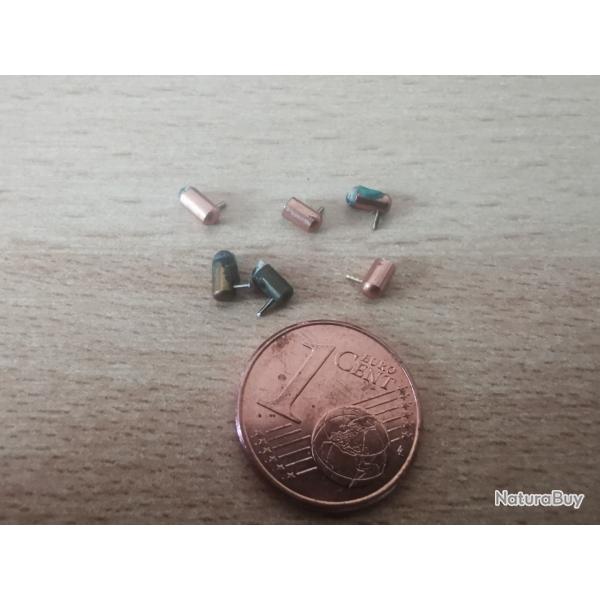 Cartouches 2mm � broche syst�me LEFAUCHEUX � balle plomb.