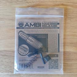 Bouton de lib&eacute;ration du chargeur ambidextre noir Strike Industries