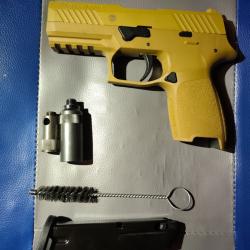 Vente pistolet d'alarme sig sauer p320 m18 tan