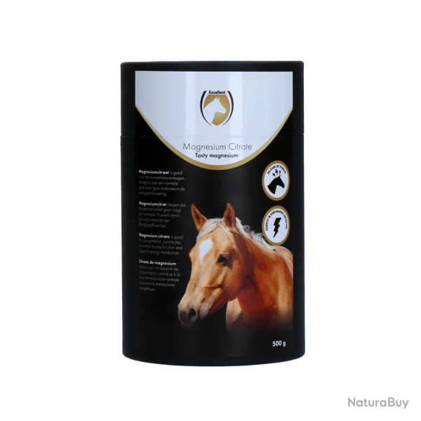 Excellent Horse Magnesium Citrate - Ref MYOF0001BL1 - EAN 8716759556355 - Livraison rapide