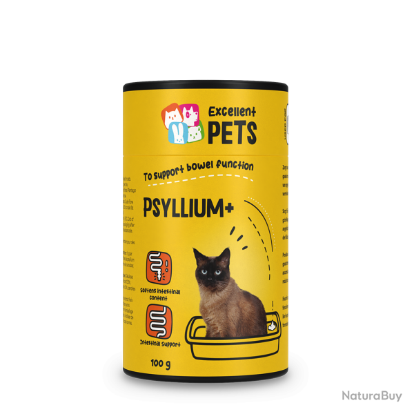 Excellent Pets Cat Psyllium+ - Ref LOOS0260 - EAN 8716759541924 - Livraison rapide