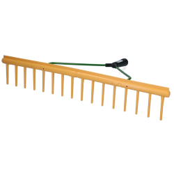 Hay rake with smoothing edge 64 cm, 16 teeth - Ref HOOI048 - EAN 5411069161017 - Unbranded