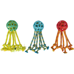 Pawise Play-N-Tug Rope Octopus - Ref PAWI14544 - EAN 8886467545443 - Livraison rapide