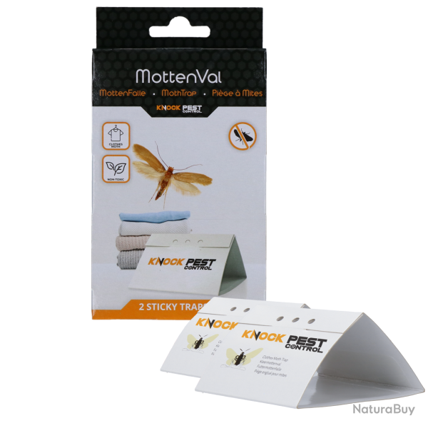Knock Pest Clothes Moth Trap Delta - Ref KNOC00114 - EAN 8716759558670 - Livraison rapide
