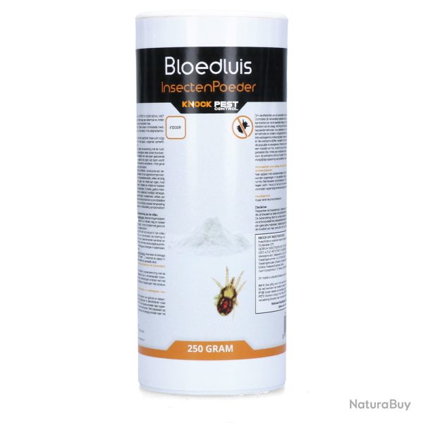 Knock Pest Insectenpoeder Bloedluis - Ref KNOC00117F - EAN 8716759619968 - Livraison rapide