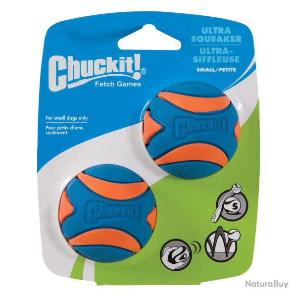 Chuckit! Ultra Squeaker Ball - Ref CHUC31537 - EAN 0029695315374 - Livraison rapide