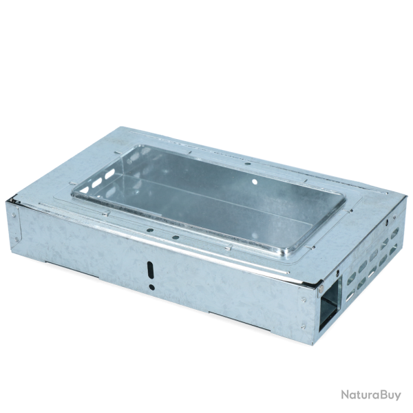 Mousetrap Catch-A-Mouse with clear lid - Ref MUIS006 - EAN 8716759552777 - Hofman Pest Control