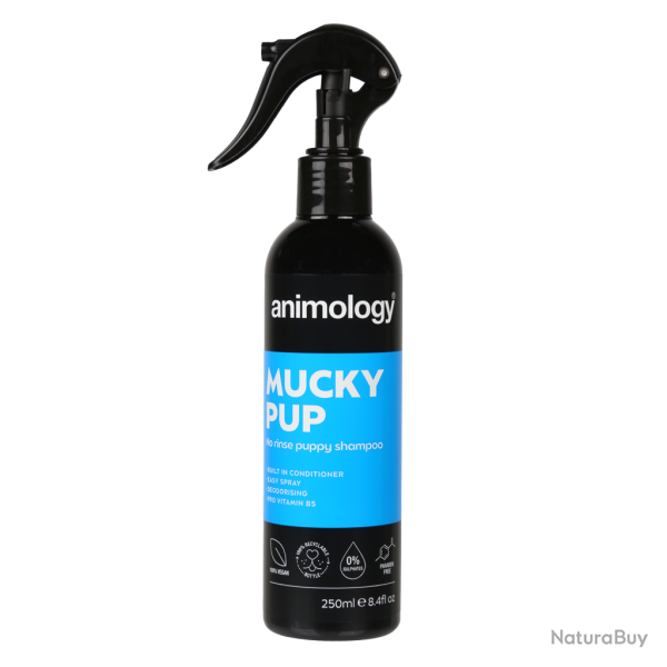 Animology Mucky Pup No Rinse Puppy Shampoo - Ref ANIM5051 - EAN 5060180810153 - Livraison rapide