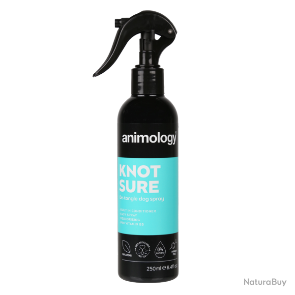 Animology Knot Sure De-Tangle Dog Spray - Ref ANIM5054 - EAN 5060180810610 - Livraison rapide