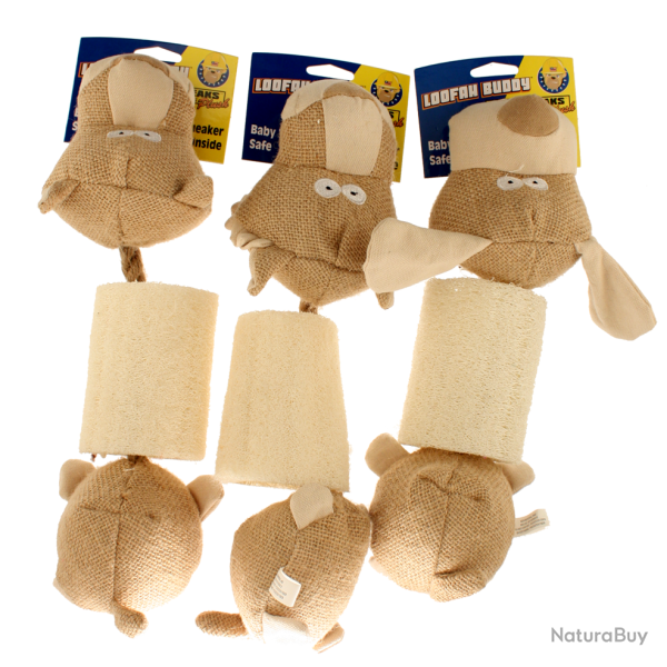 Petsport Loofah Buddy Assorted - Ref PETS20410 - EAN 0713080204106 - Livraison rapide