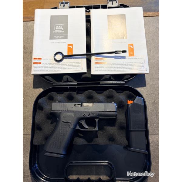 ENCHERES 1� - PISTOLET GLOCK 43X - 9X19 PARA