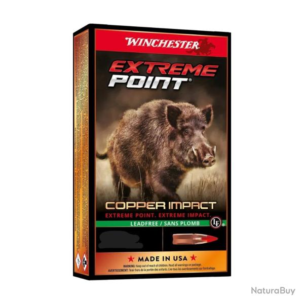 Winchester cal . 300Win Mag - 180gr Extreme Point Lead Free (Copper Impact)
