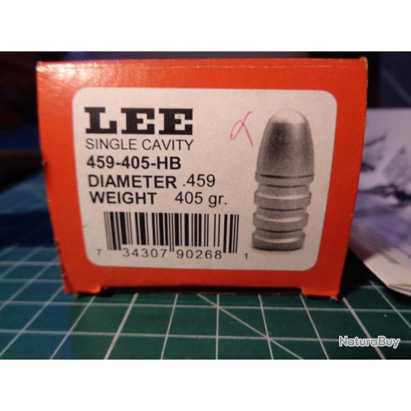 Moule Lee neuf 45/70 base creuse 459-405-HB 405 grains