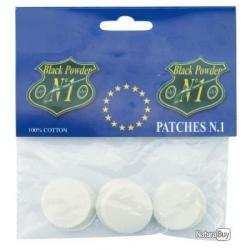 100 CALEPINS RONDS EN COTON X 100 - CAL. 73/75 DIAM 38 EPAISSEUR 0.25