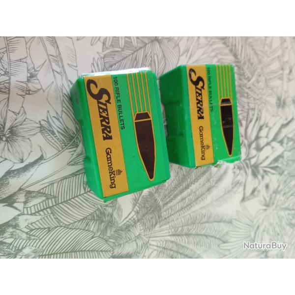 ogives 6 mm .243 Dia 90 gr FMJ Boat tail
