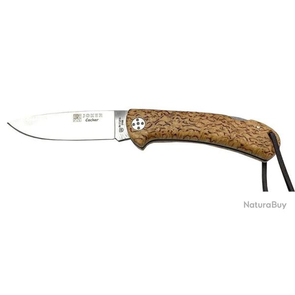 Couteau JOKER COCKER manche bouleau