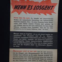TRACT AMERICAIN ZG 82K-DEBARQUEMENT NORMANDIE-1944-LIBERATION-REDDITION DES TROUPES ALLEMANDES