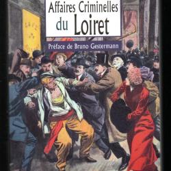les grandes affaires criminelles du loiret de pascal nourisson