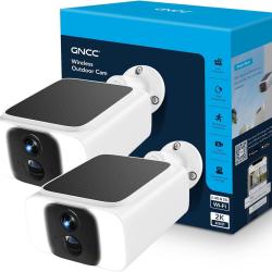 Cam&eacute;ra Surveillance WiFi Ext&eacute;rieure sans Fil Solaire 4MP : 5G/2.4GHz